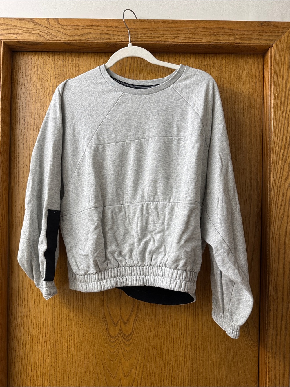 Classic woman’s  Crewneck Sweater - Light Gray